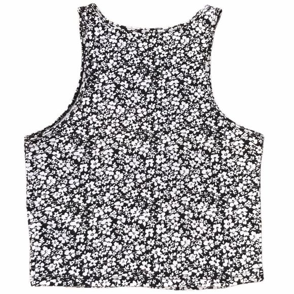 💫4/30 AEROPOSTALE Floral Stretchy Crop Top - Picture 4 of 9